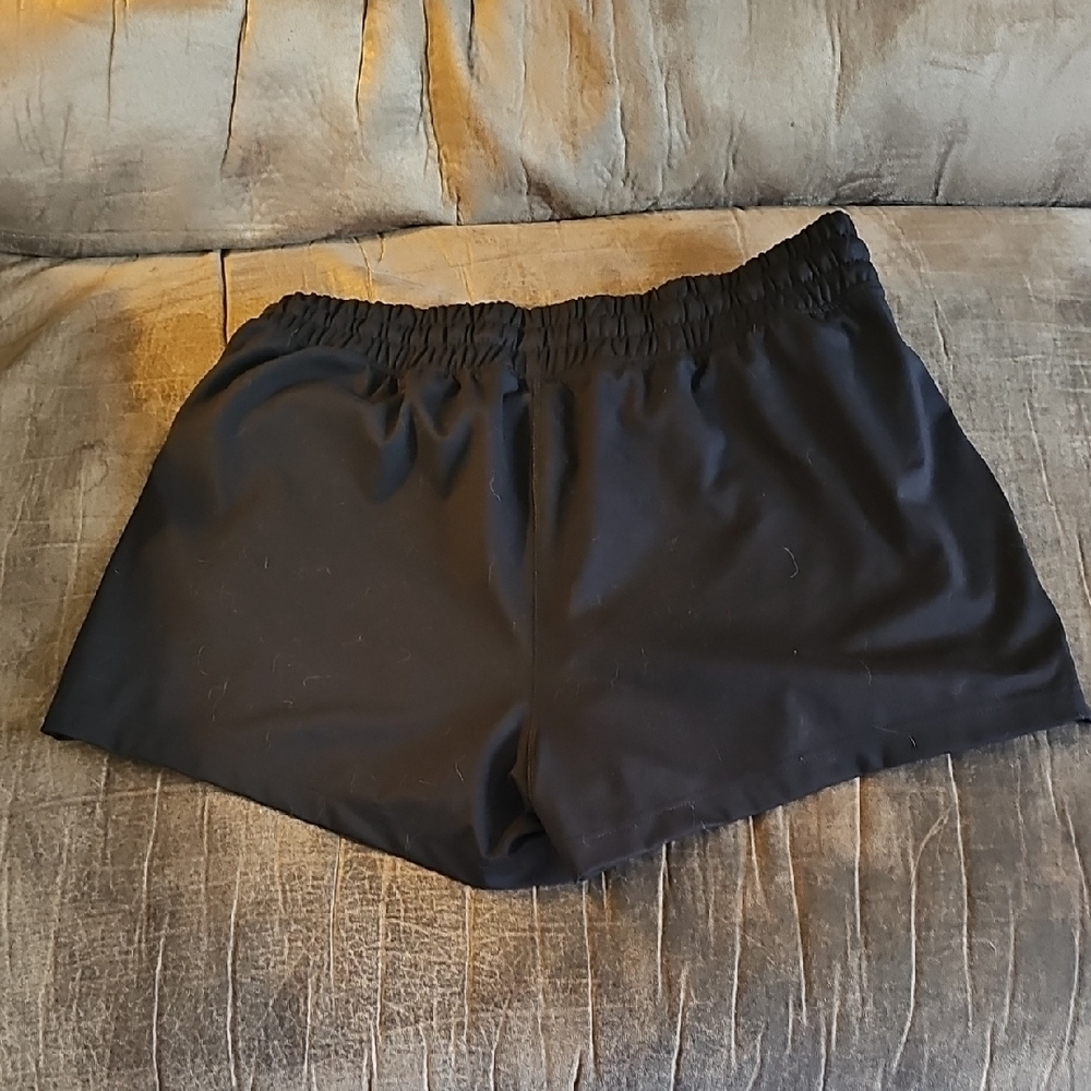 Yogalicious Black Athletic Drawstring Shorts - Picture 2 of 3